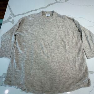 Oversized Beige Sweater